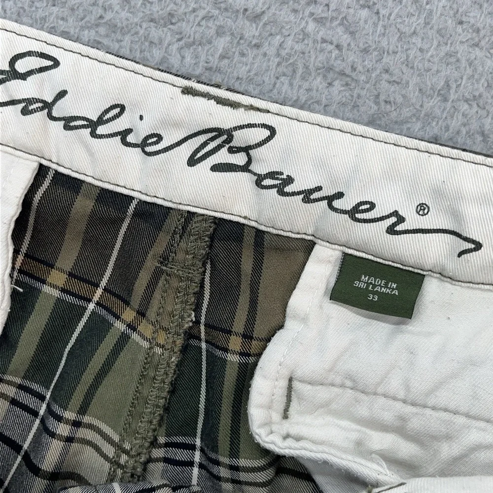 Plaid Shorts LOT OF 3 Mens 33/34 Nike Golf Dri-Fit Eddie Bauer Cargo, Grand Slam